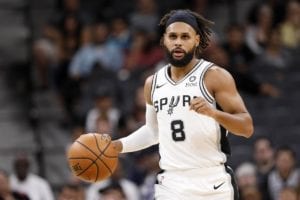 Spurs guard Patty Mills