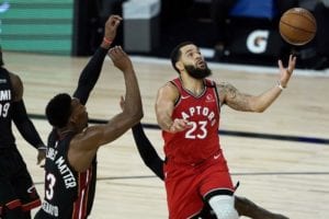 Fred VanVleet of the Raptors