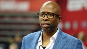 Kenny Smith Walks Off Set