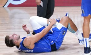 Luka Doncic of the Mavs