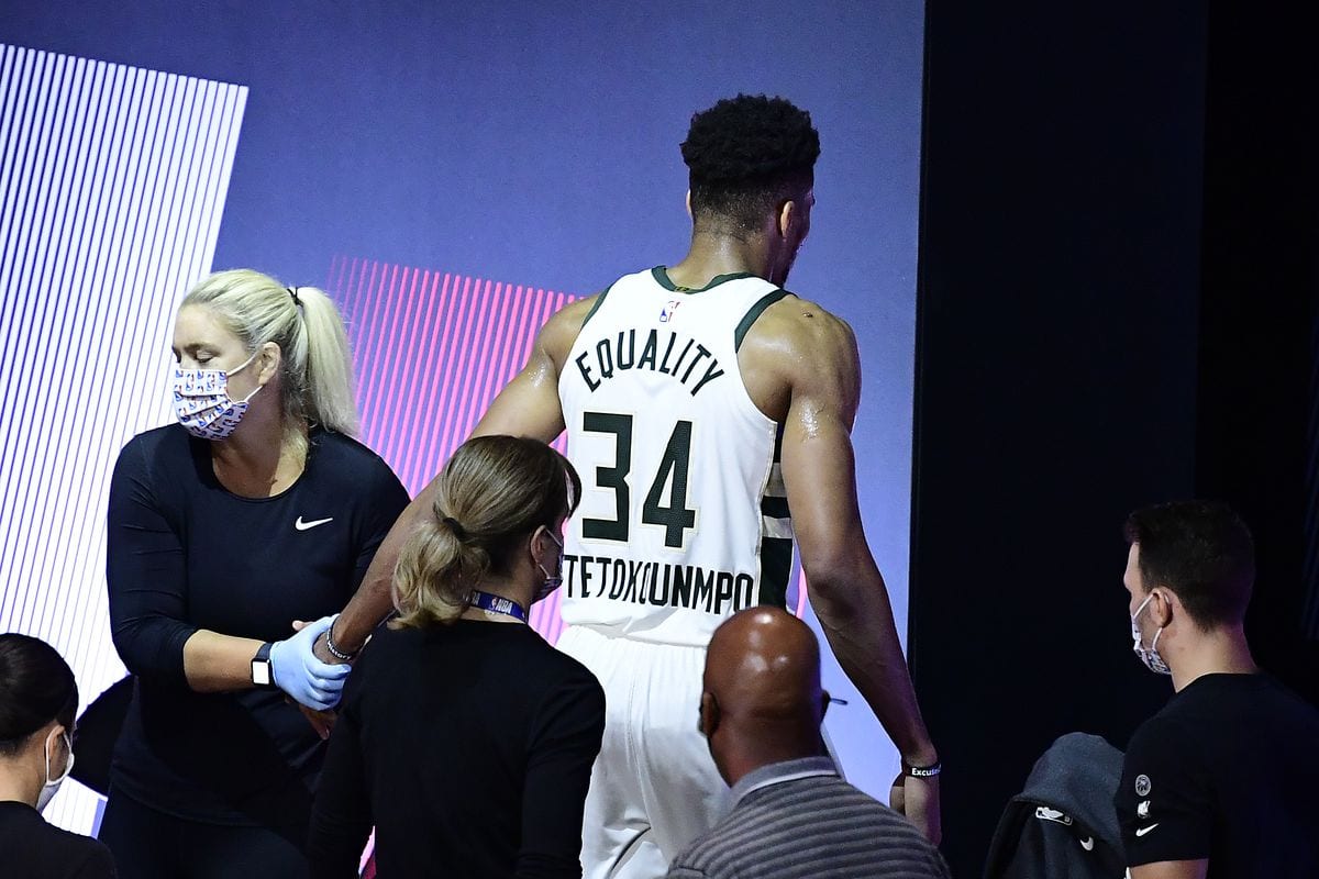 Giannis Antetokounmpo Still Not Ruled Out for Game 5 Despite Sprained Ankle