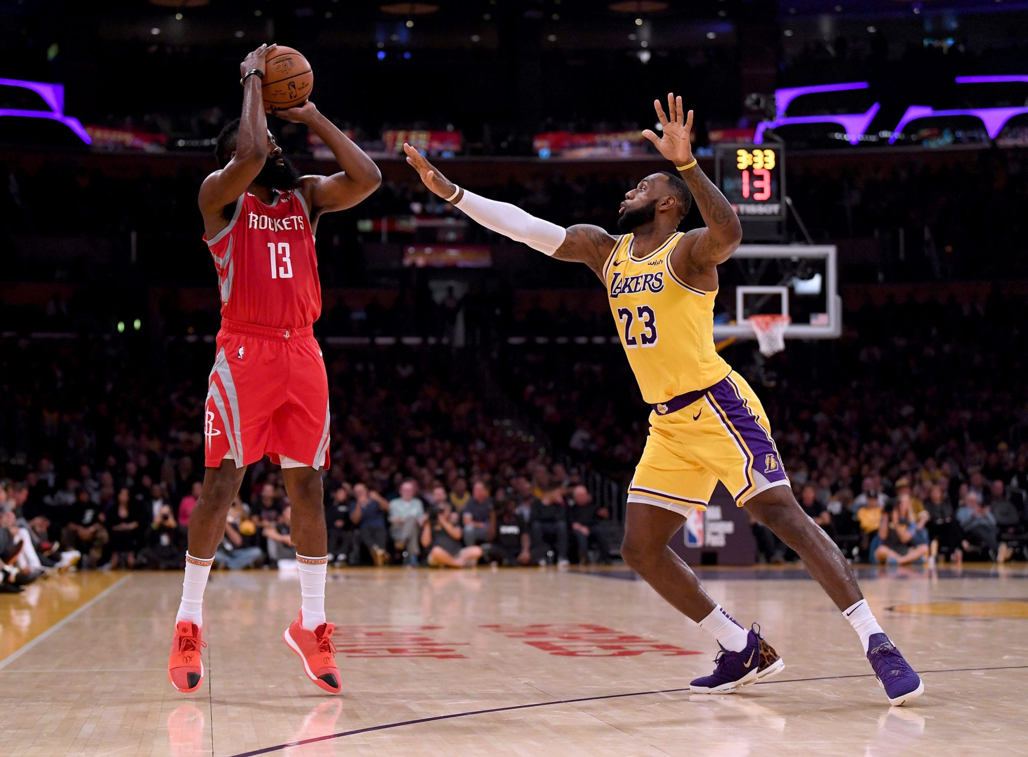 Lakers vs Rockets playoffs TV schedule