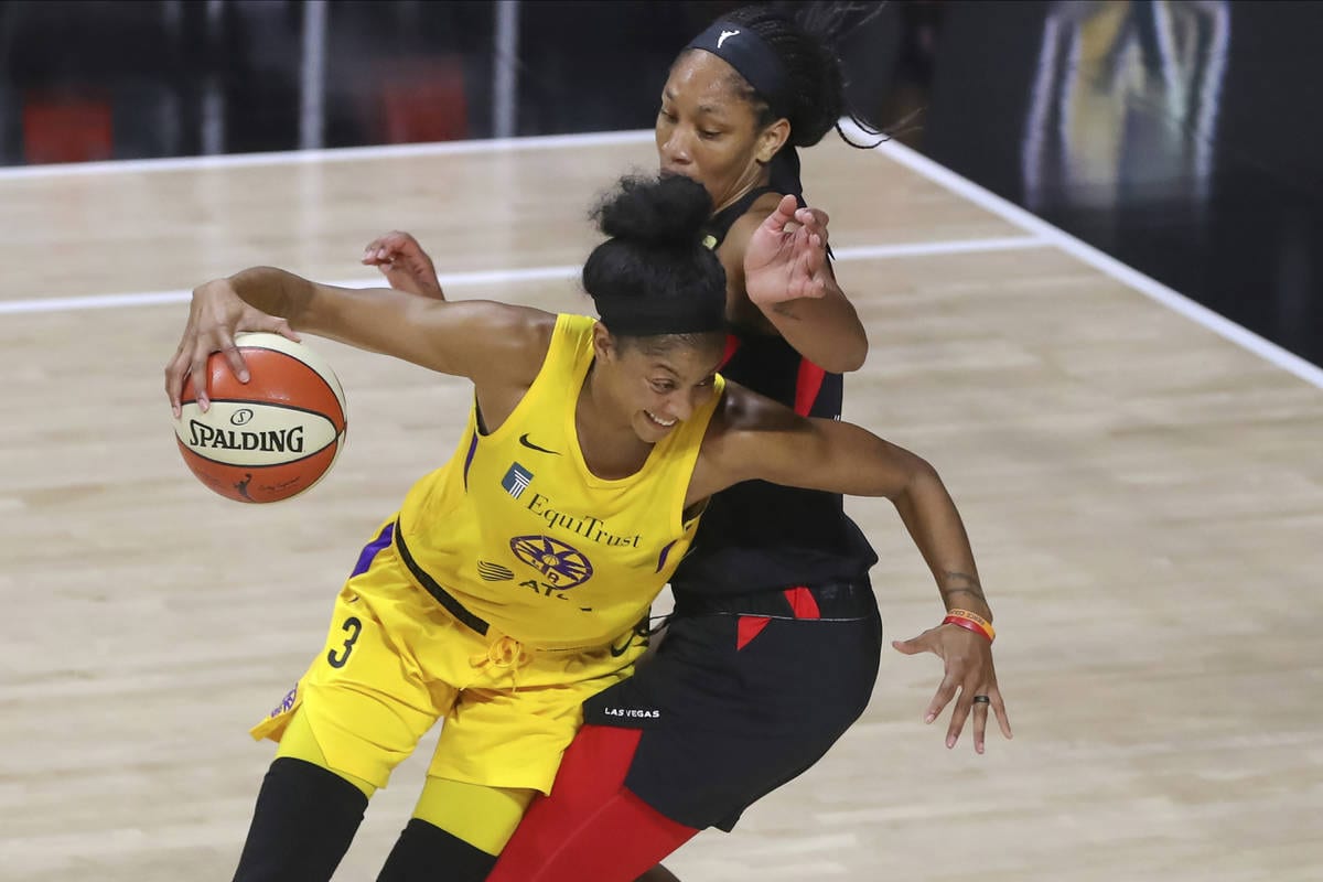Candace Parker and A'Ja Wilson