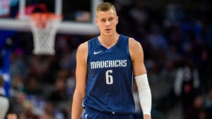 Mavericks big man Kristaps Porzingis