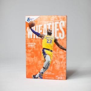 LeBron James Wheaties