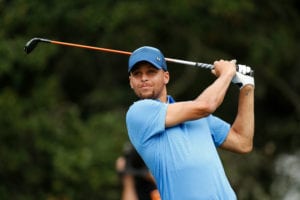 Steph Curry Golfing