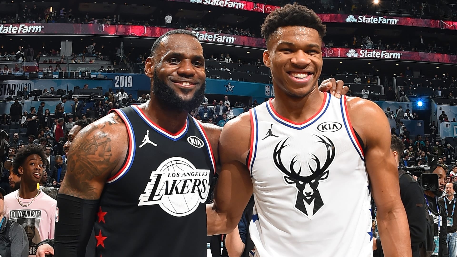 Giannis and LeBron All-Star Game