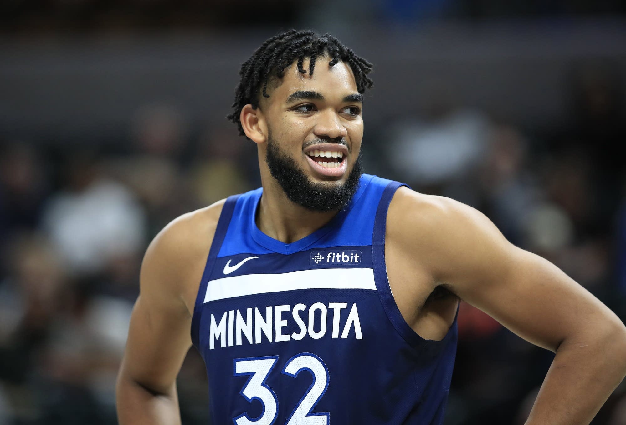 Karl-Anthony Towns of the Wolves