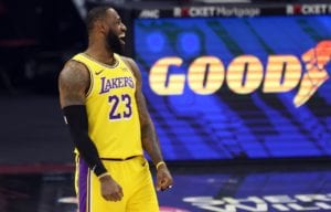 LeBron James back in Cleveland