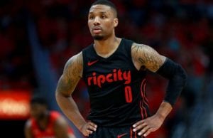 Damian Lillard of the Blazers
