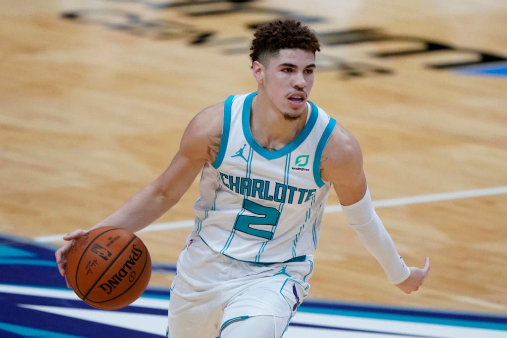 Charlotte Hornets' LaMelo Ball Gets His First Start Of The Season