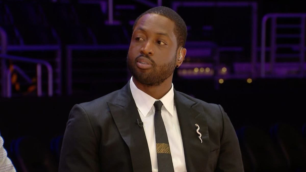 Dwayne Wade working with TNT