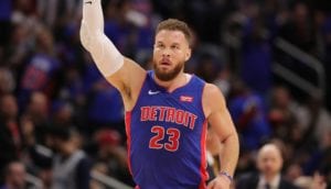 Blake Griffin as a member of the Pistons