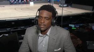 Chris Webber as an analyst for TNT