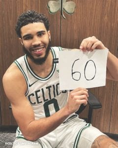 Jayson Tatum 60 Points