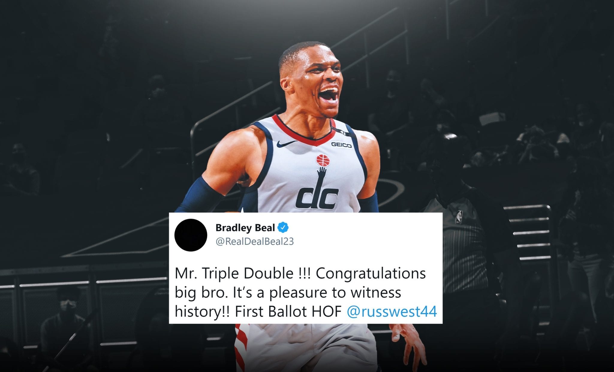 NBA Stars React to Russell Westbrook Breaking Triple-Double Record