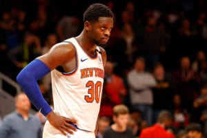 Julius Randle of the Knicks