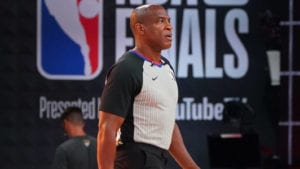 NBA referee Tony Brown