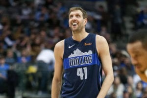 Former Mavs star Dirk Nowitzki