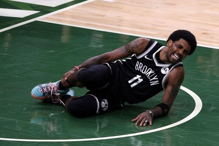 Kyrie Irving Injured in Nets’ Game 4 Loss To Milwaukee Bucks