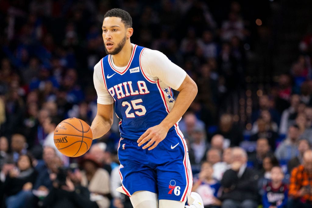 Ben Simmons of the Sixers
