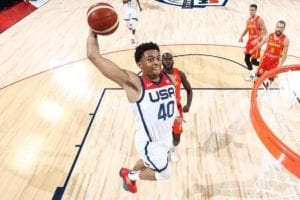 Keldon Johnson Team USA