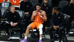 Devin Booker of the Suns