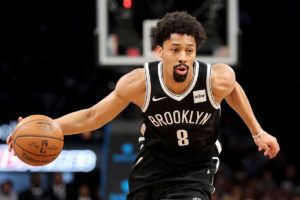 Spencer Dinwiddie as a member of the Nets