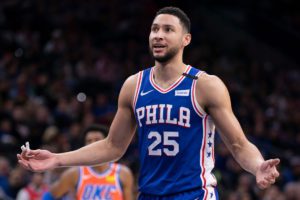 Ben Simmons of the Sixers