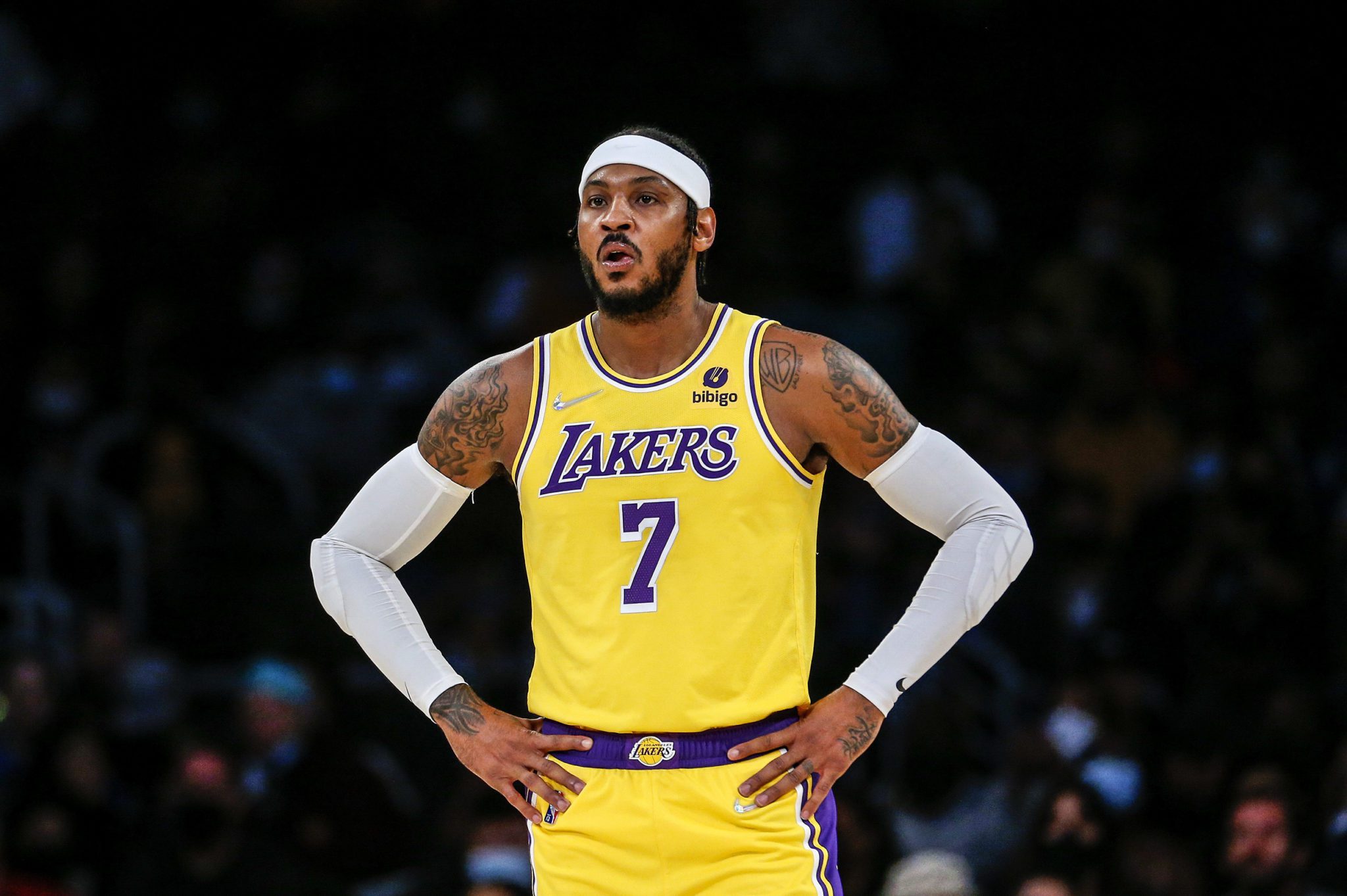 Carmelo Anthony Leads Lakers to First Win; Becomes 9th All-Time Leading Scorer