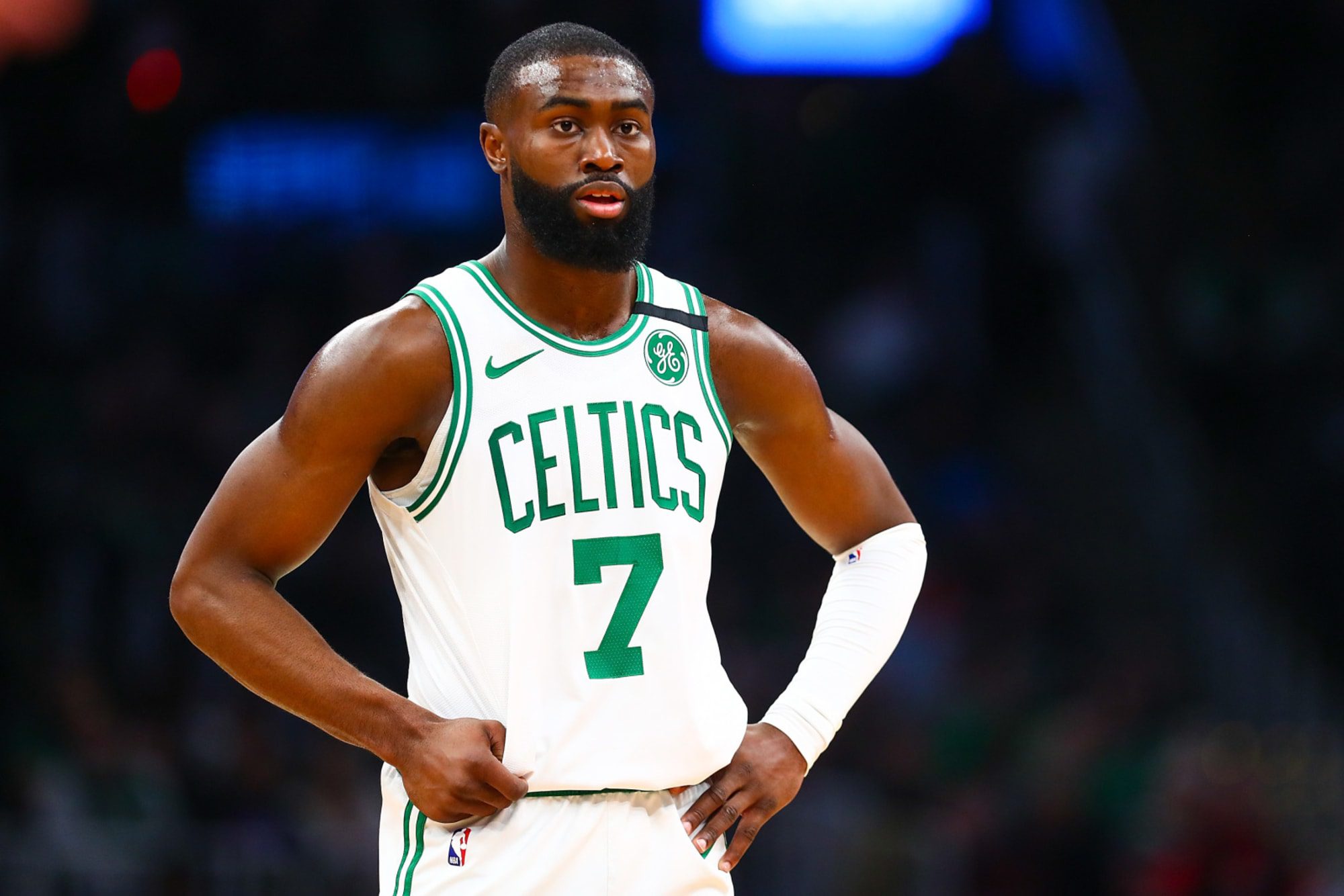 Celtics Players Show Out For Jaylen Brown 7uice Store