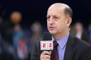 ESPN analyst Jeff Van Gundy