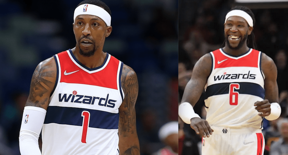 Wizards’ KCP and Montrezl Harrell Throw Blows