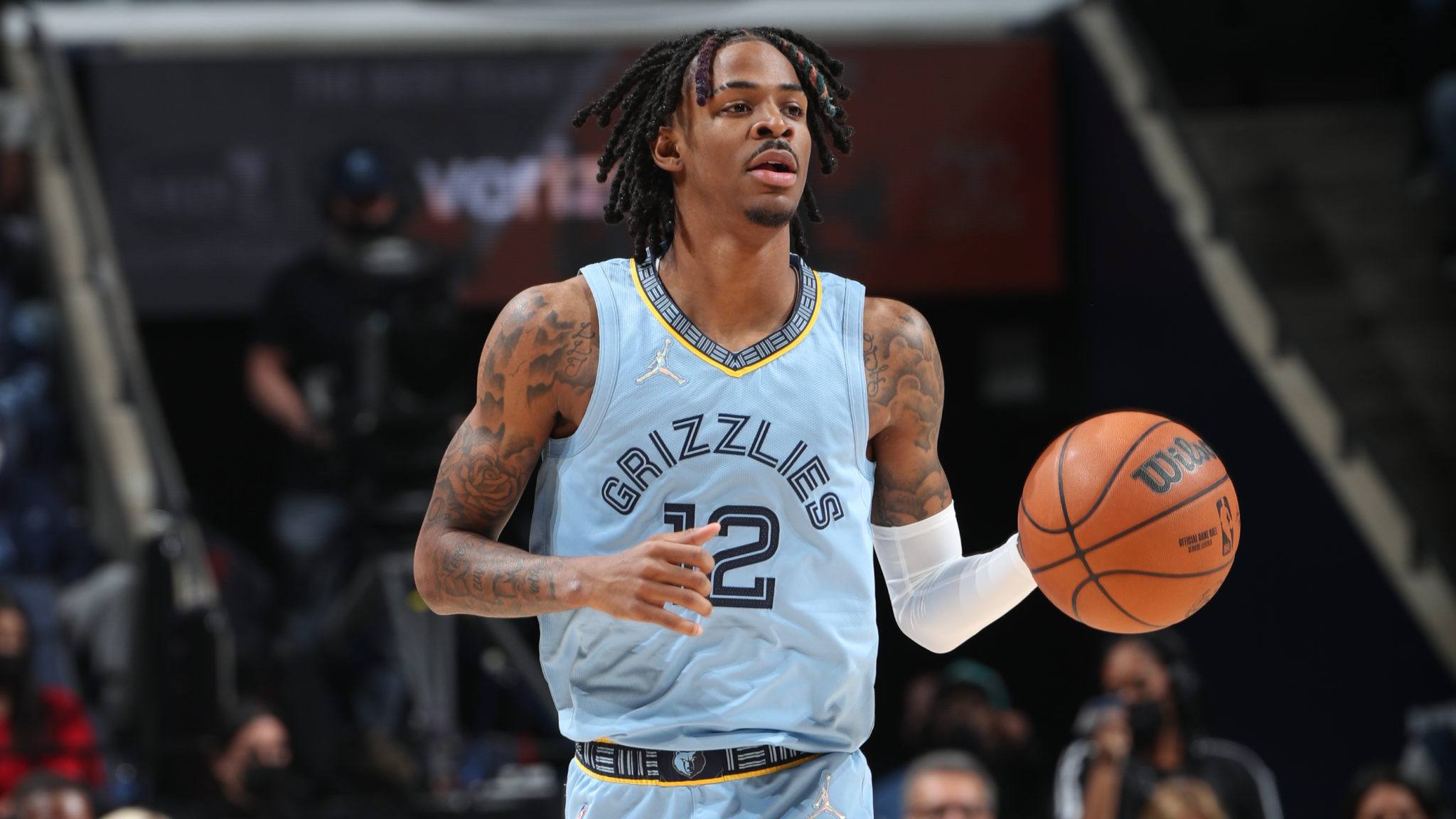 Ja Morant 2020 Grizzlies Memphis Basketball Jersey Design