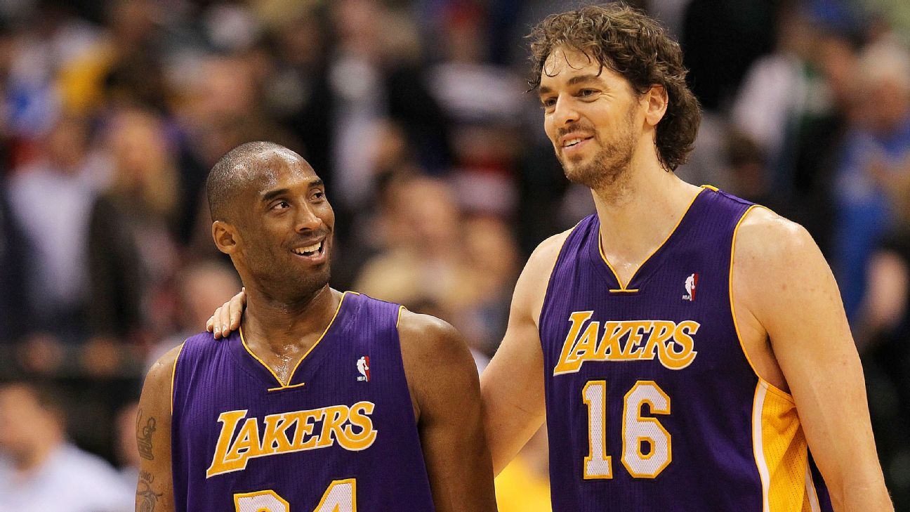 Kobe Bryant’s Message to Pau Gasol on His First Day as a Laker