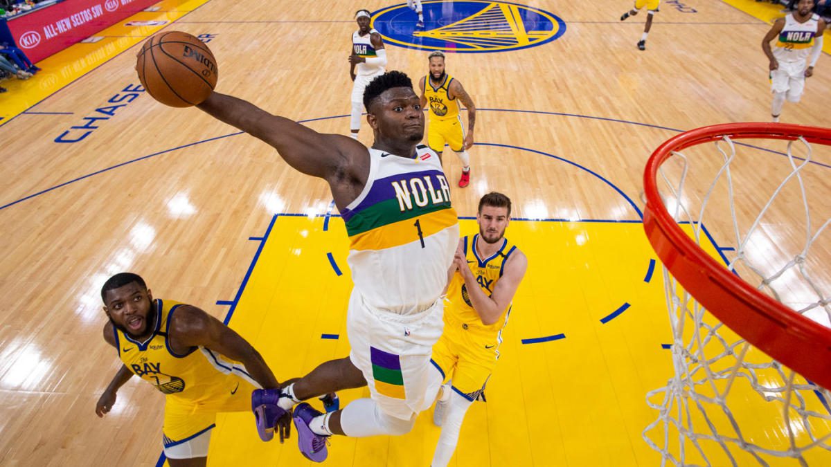 Pelicans’ Zion Williamson Posts Monster Dunk