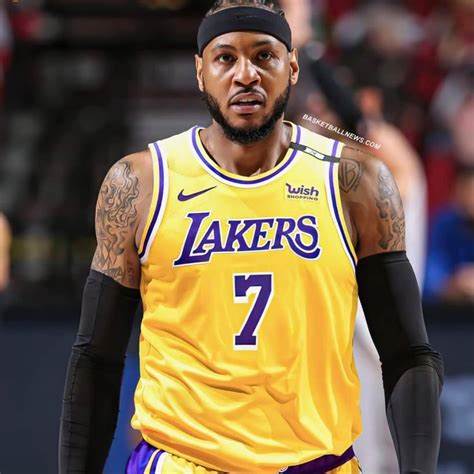 Carmelo Anthony as a member of the Lakers