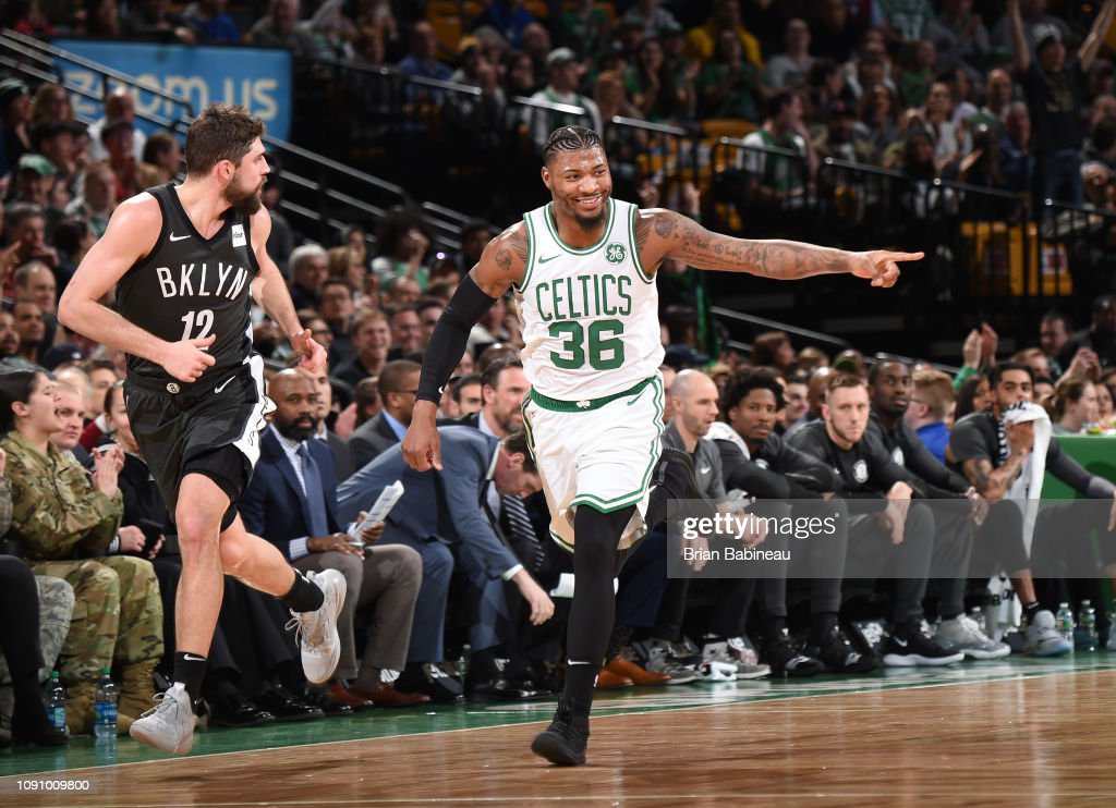 Celtics guard Marcus Smart