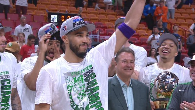 Jayson Tatum wins inaugural Larry Bird MVP for Eastern Conference Finals