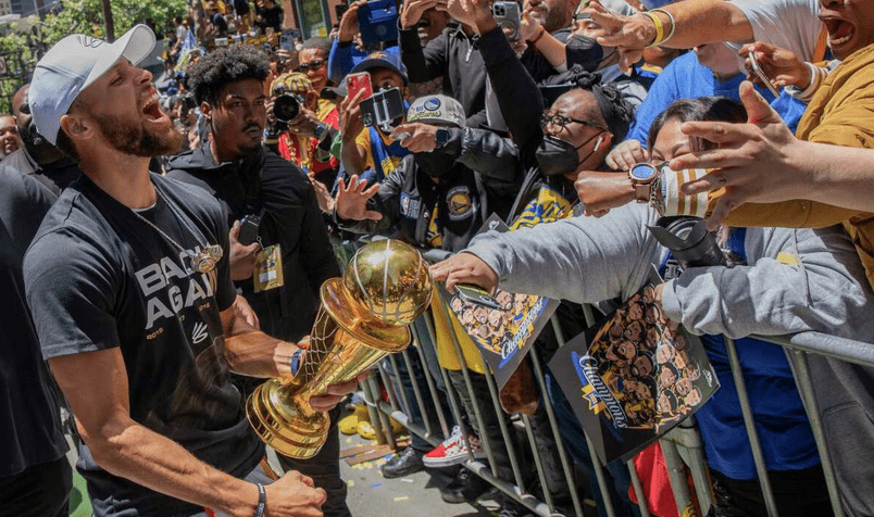 ‘We Got Four!’ Golden State Warriors Celebrate Championship With Parade