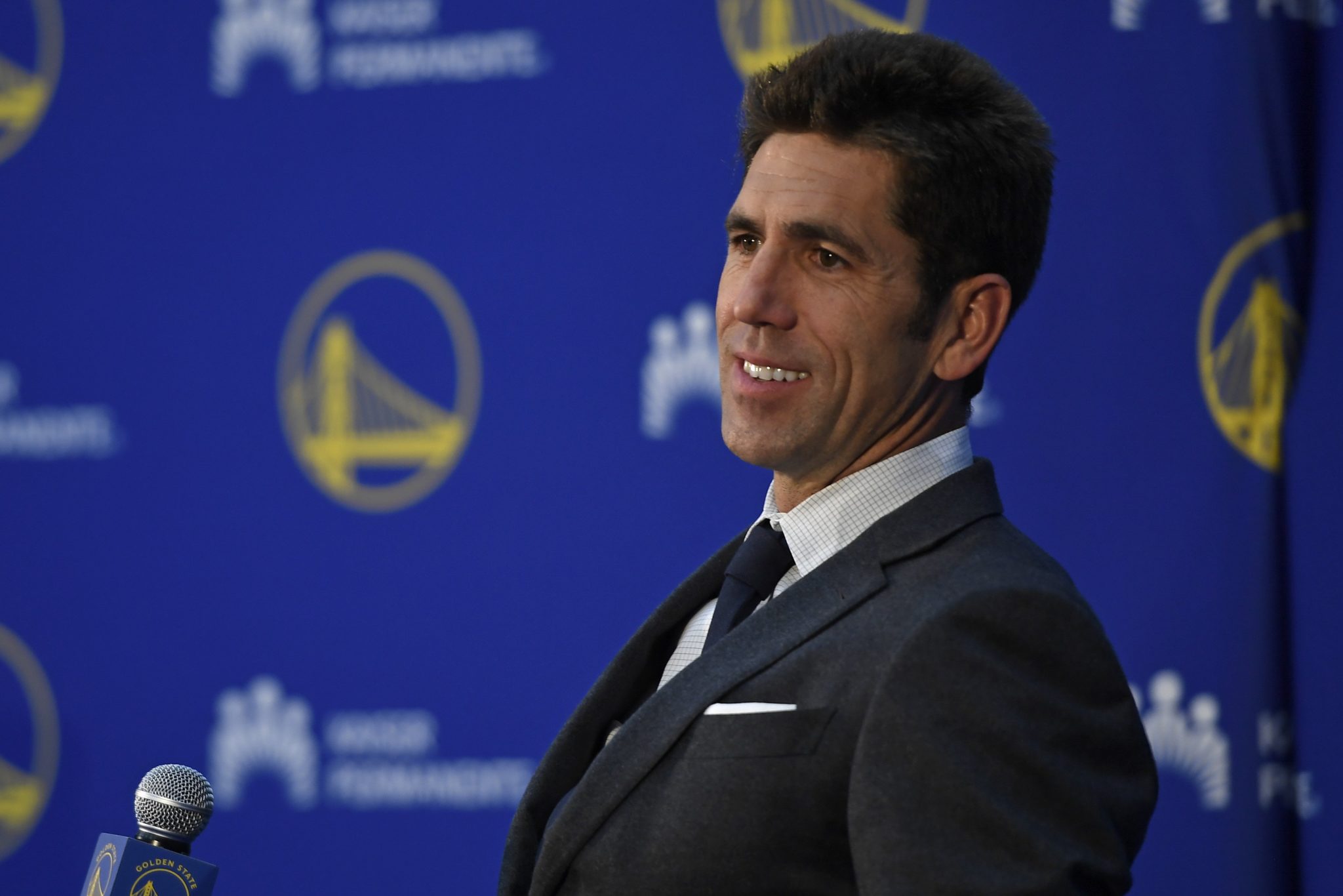 Warriors’ President Bob Myers ‘Likes the Team Where It’s At’