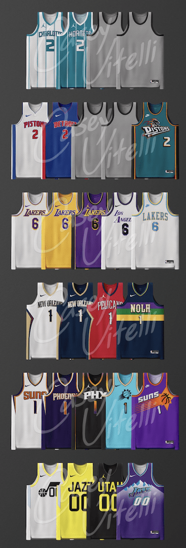 LEAKED: Every New NBA Jersey So Far