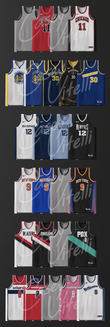 LEAK! Nearly 40 New 2022-23 NBA Uniforms Leaked: City, Statement