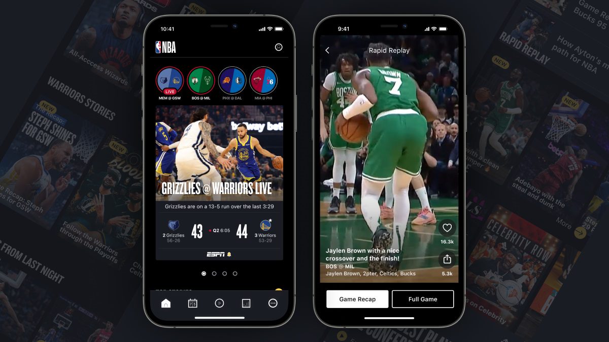 NBA Launches Updated App, With New Content and UI