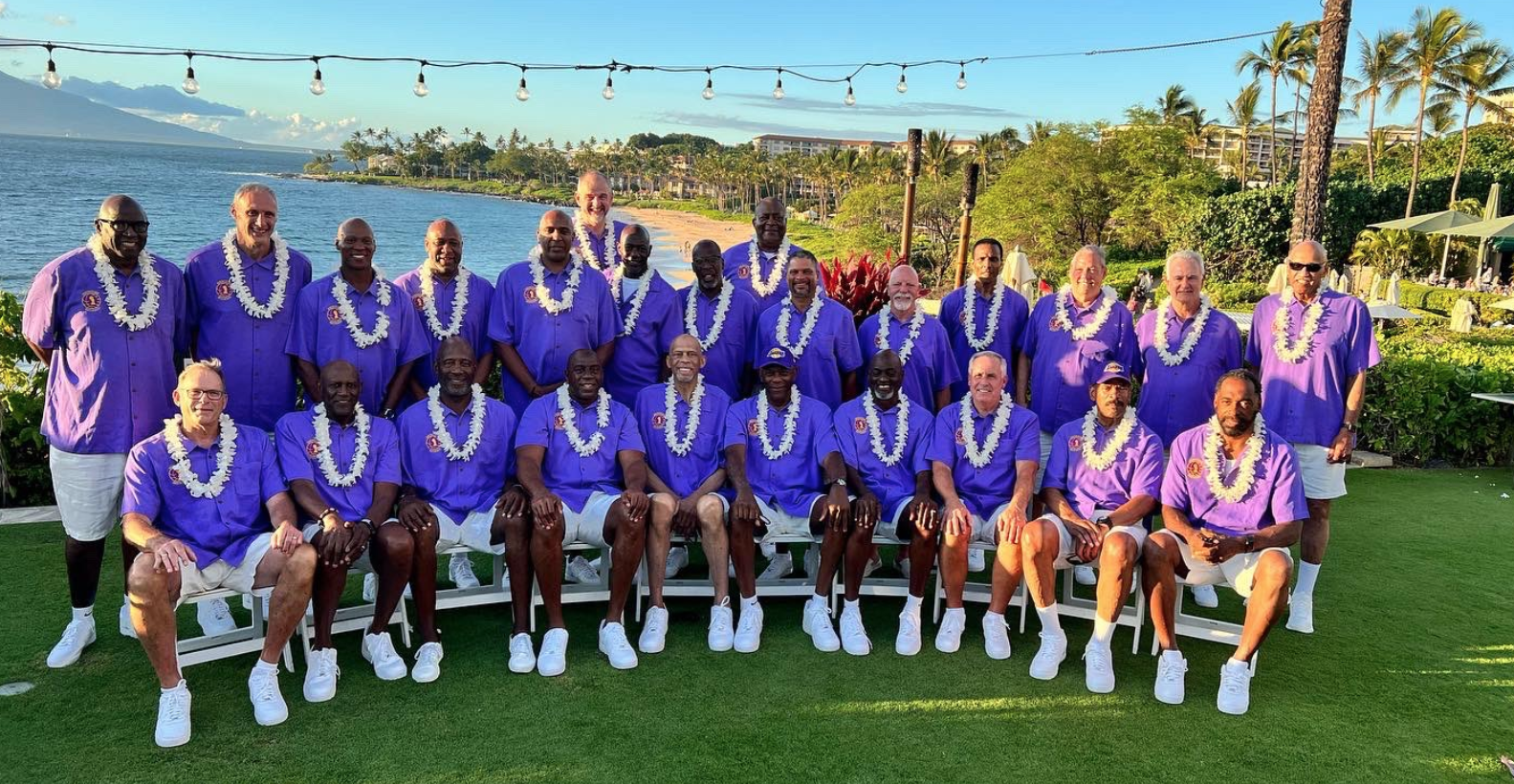 Showtime Lakers Reunite in Hawaii