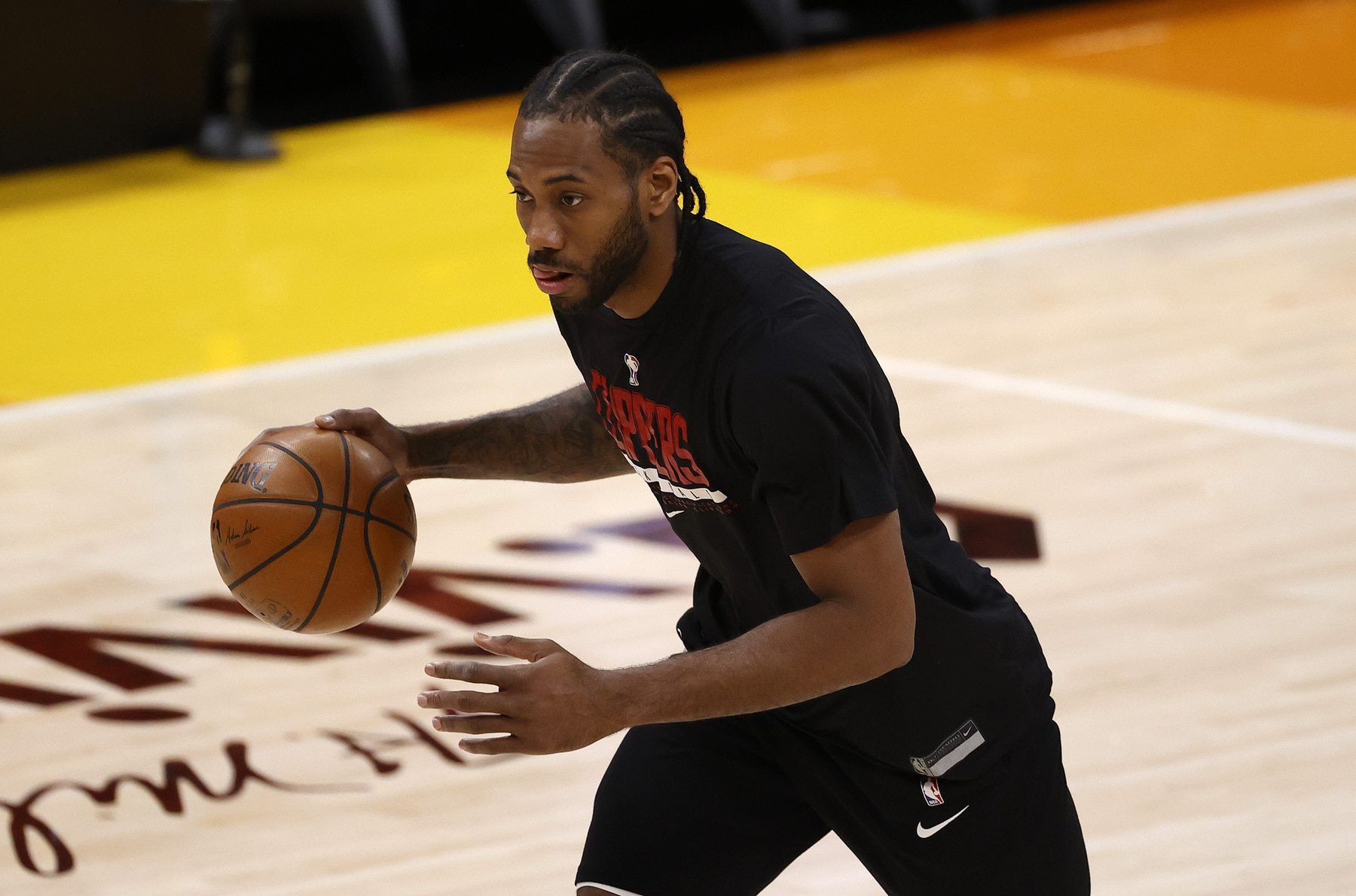 Clippers practice at UNLV as new era begins