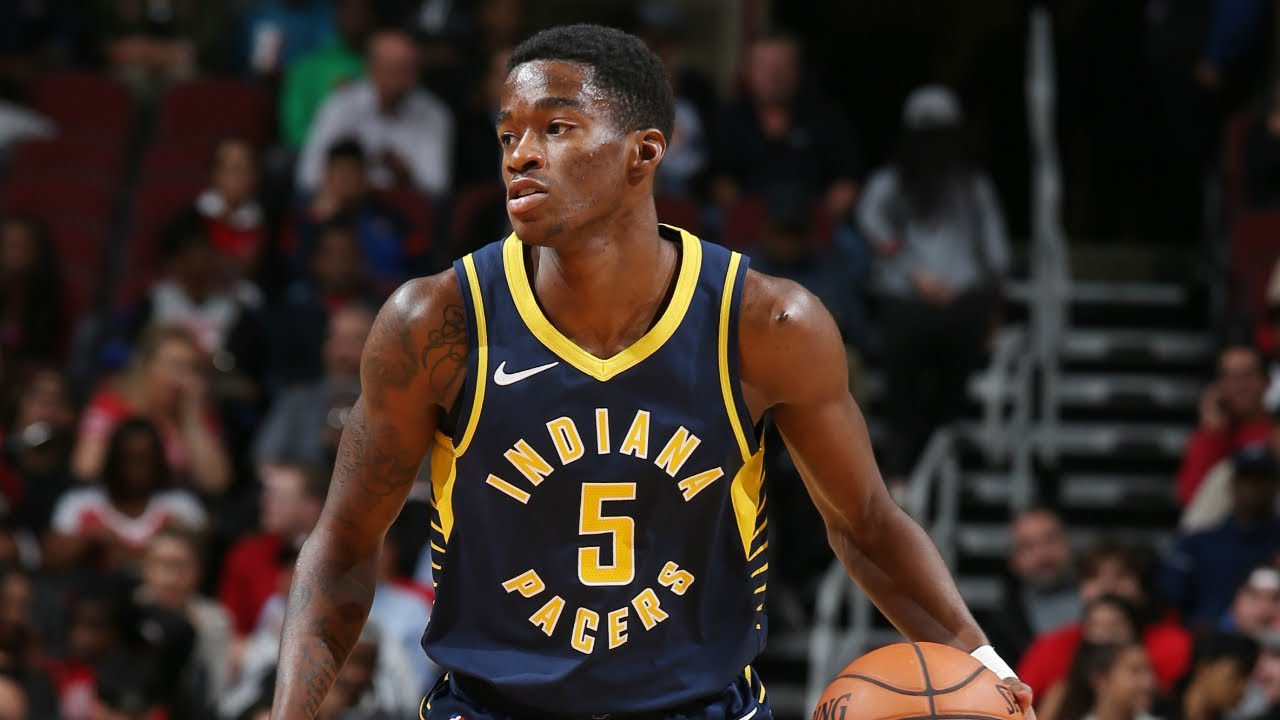Edmond Sumner as a member of the Pacers