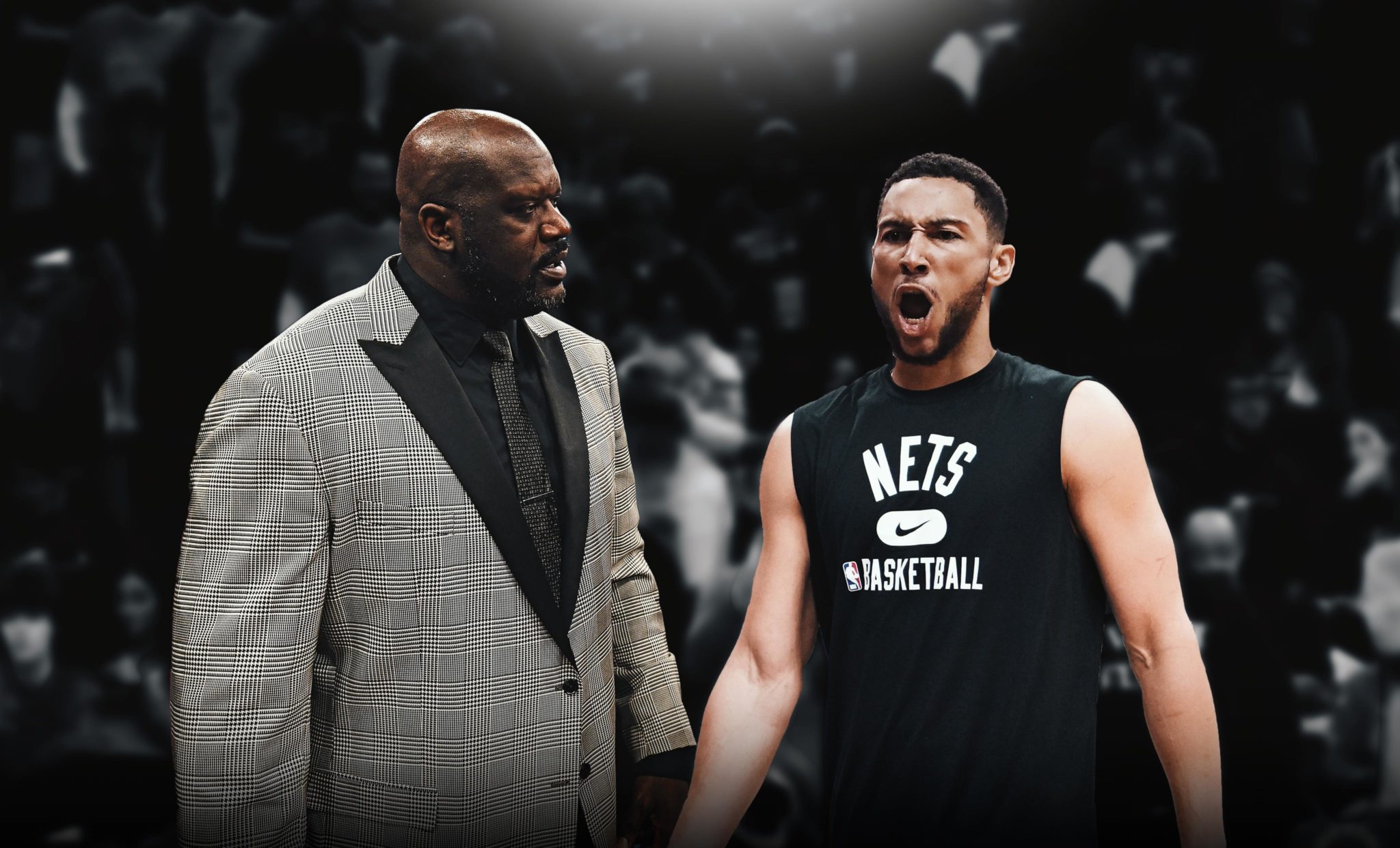 Ben Simmons le devuelve el golpe a Shaq mientras la disputa acalorada se intensifica