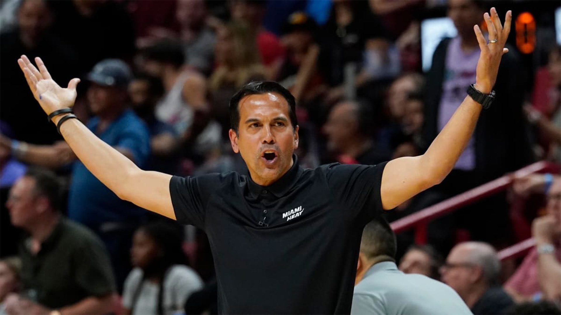 Erik Spoelstra Begs Injured Players to Suit Up With Half His Team Out