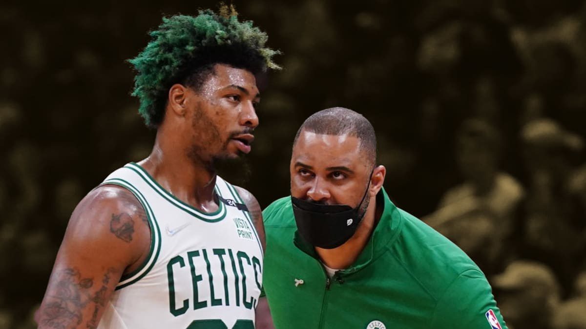 Marcus Smart Responds in Disbelief to Ime Udoka Joining Nets